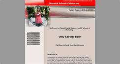 Desktop Screenshot of chiswickschoolofmotoring.co.uk